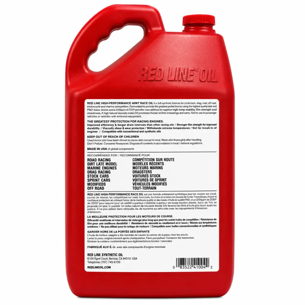 HCC-[10405] RED LINE RACE OIL 40WT (1 GALLON)-2.webp