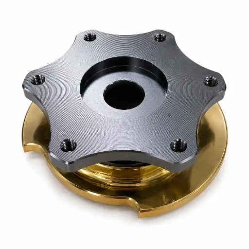 HCC-[OBPQRSW-2] STEERING WHEEL QUICK RELEASE HUB GREY_YELLOW-2.webp