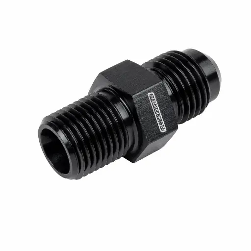 HCC-[AF816-04BLK] FITTING -4AN TO NPT 1_8' STR.webp