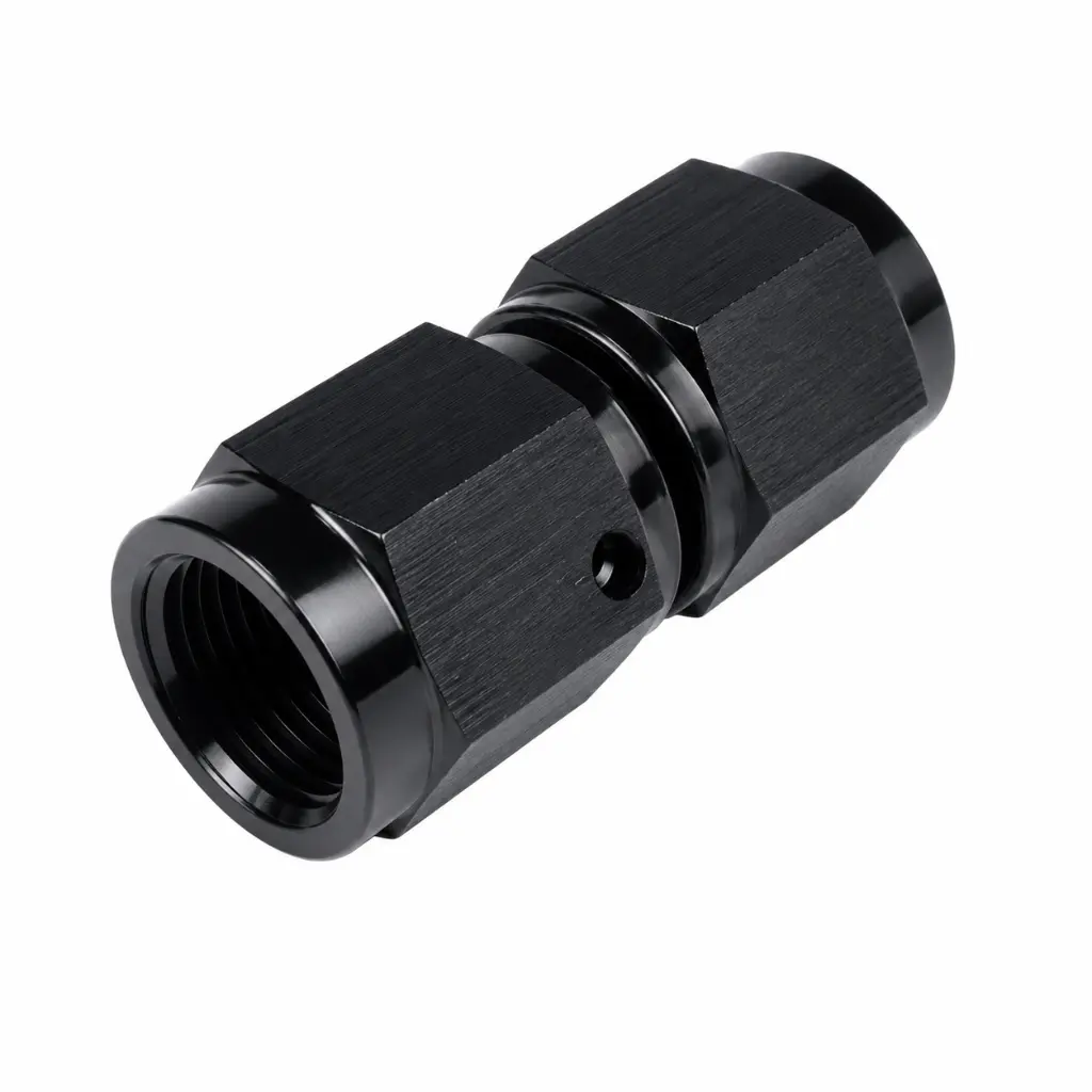 HCC-[AF131-04BLK] STRAIGHT FEMALE SWIVEL COUPLER -4AN.webp
