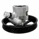 POWER STEERING PUMP WITH PULLEY (ALUM)