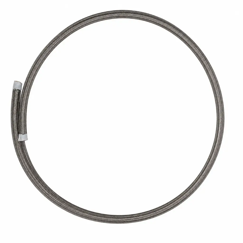 HOSE 200 SERIES -4 TEFLON BRAIDED STAINLESS (PER MTR) 
