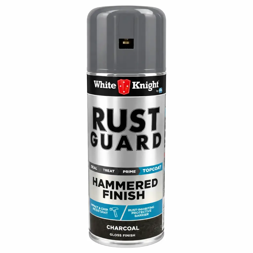 SPRAY PAINT CAN CHARCOAL HAMMERED FINISH 350GM