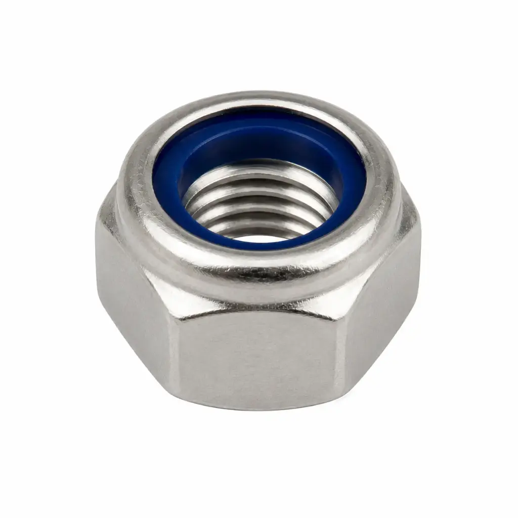 10-24 UNC 304 S/S NYLOC NUT