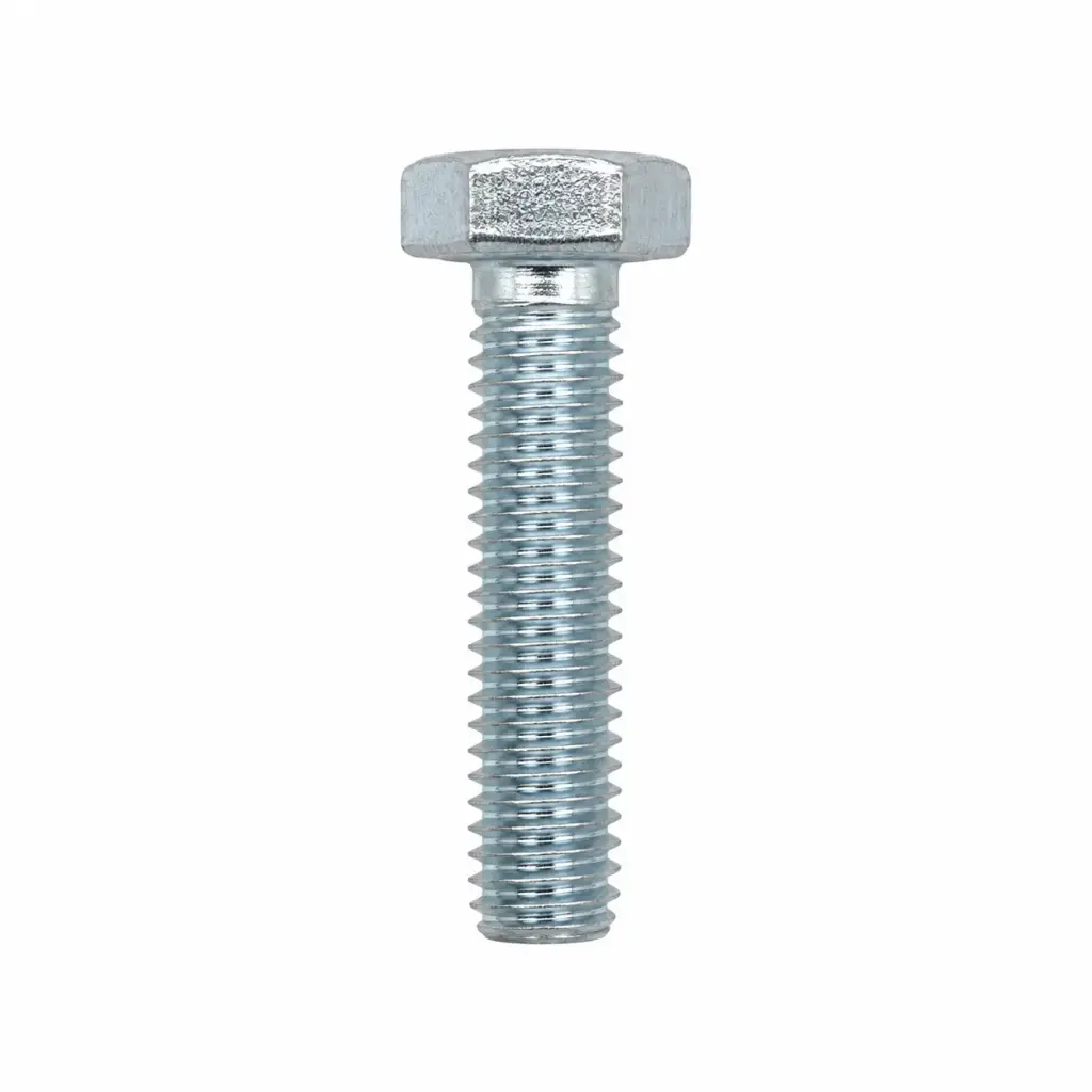 1/4 UNC 1" G8 B/O ZINC BOLT
