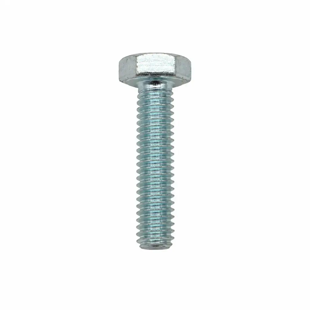 1/4 X 1 1/4 UNC G8 ZINC BOLT (COWL SUPPORT CHASSIS-FRONT STEEL BUMPER BOLT UPPER)