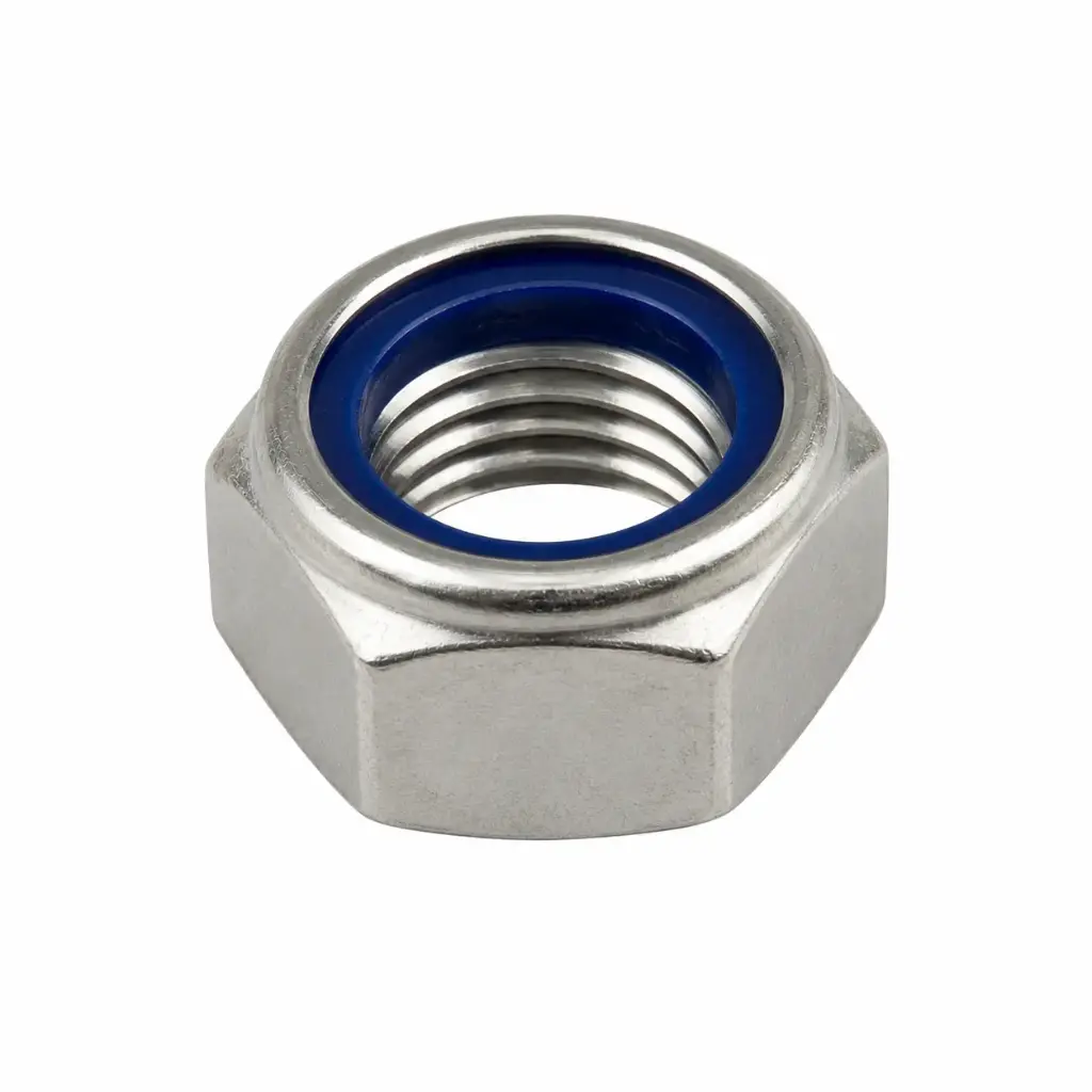 1/4 UNF THIN LOCK NUT 316