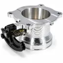 THROTTLE BODY, DRIVE BY CABLE 75MM BILLET