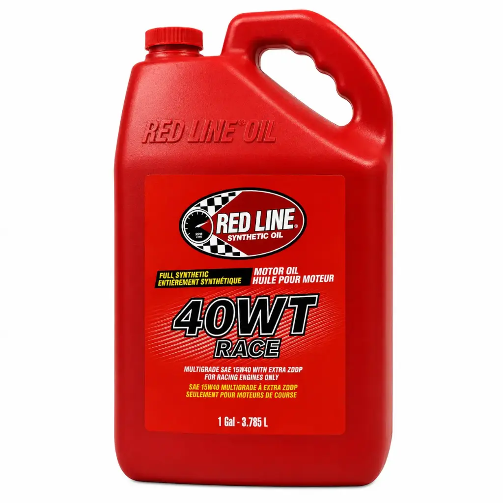 RED LINE RACE OIL 40WT (1 GALLON)
