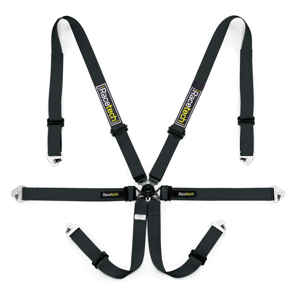 RACETECH PRO INTERNATIONAL 6 PT LIGHTWEIGHT GT HARNESS
