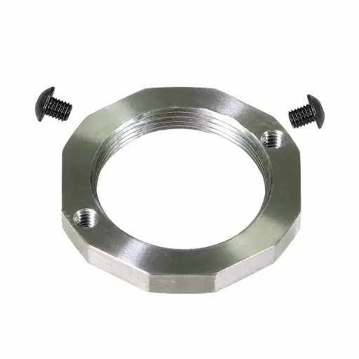 [214] SPINDLE NUT WITH THREADED HOLES