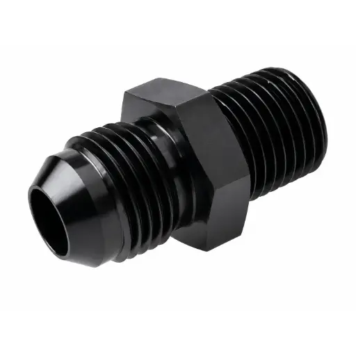 [RWF-816-08BK] FITTING -8AN TO NPT 3/8" STR