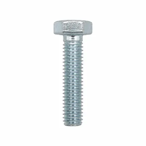 [B80CZ061002] 1/4 UNC 1" G8 B/O ZINC BOLT