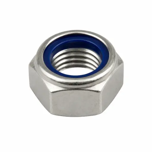 [IF14TLN6] 1/4 UNF THIN LOCK NUT 316