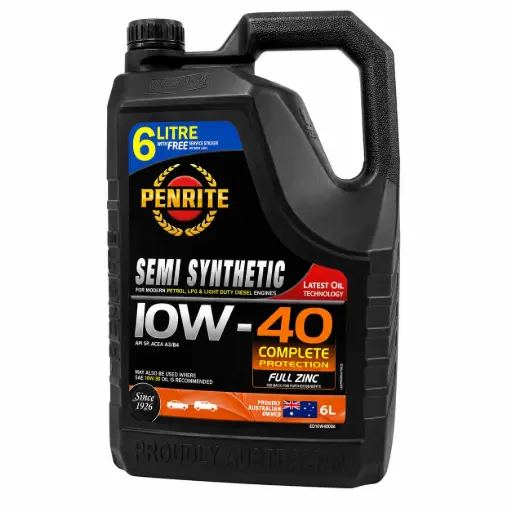 [ED10W40006] PENRITE 6LT 10W/40 SEMI SYNTHETIC OIL