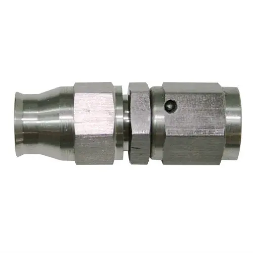 [AF201-04] STAINLESS STRAIGHT HOSE END -4 AN SUIT TEFLON HOSE