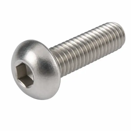 [MC816SB4] M8 X 16 BUTTON HEAD SS BOLTS (SIDE PLATE REAR WING BOLTS) 