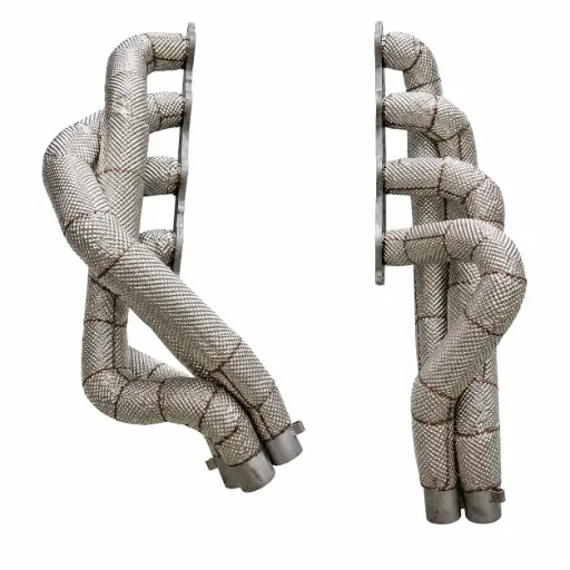 [H11213C-WRAP] HEAT SHIELDED EXHAUST HEADER SET
