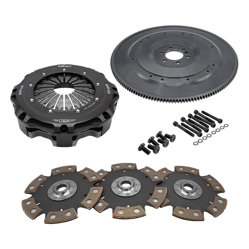 [TIL58-3304-CLUTCH KIT] 3-DISC CERAMITALLIC CLUTCH KIT OT-215 CHEVY LS